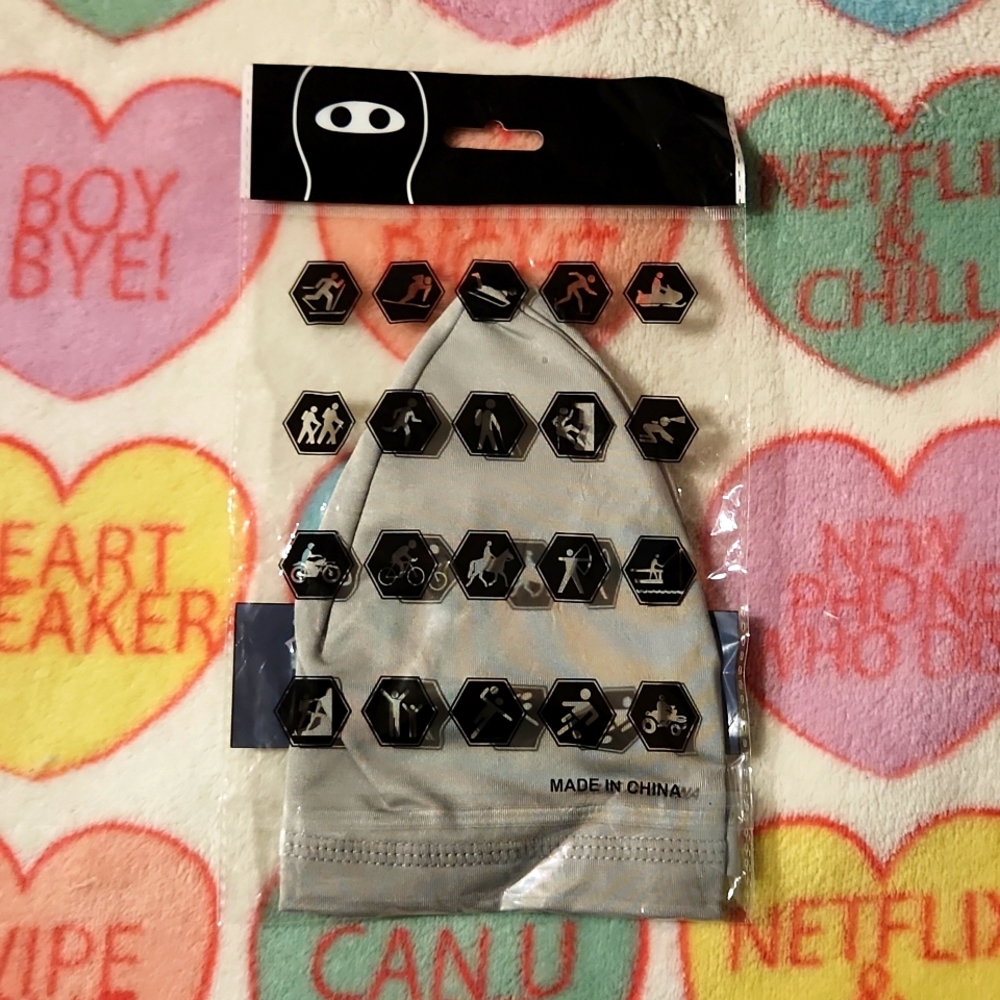 Ski Mask Bandana Face Mask Grey